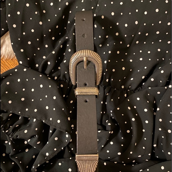 ZARA polkadot dress comes with belt - Picture 6 of 6